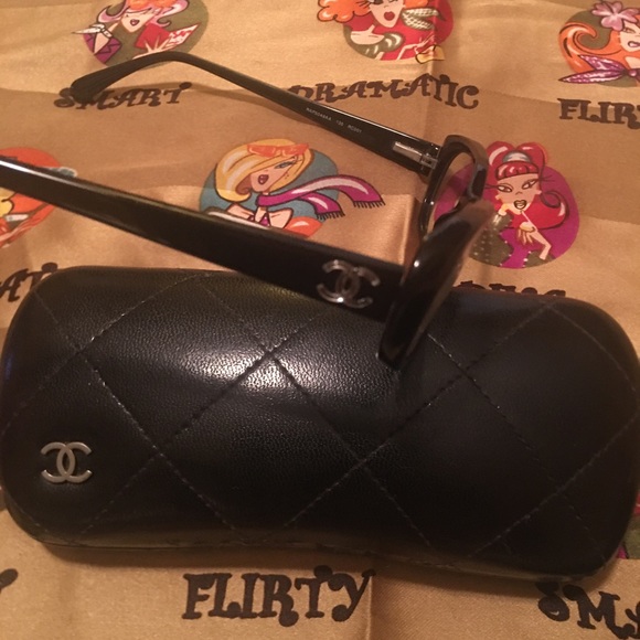 Chanel Glasses with Eyeglass Case - Picture 5 of 8